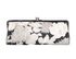 Floral Print Frame Clutch, front view